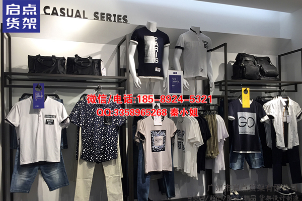 时代变迁中的展示艺术,最新男装店货架风采展示