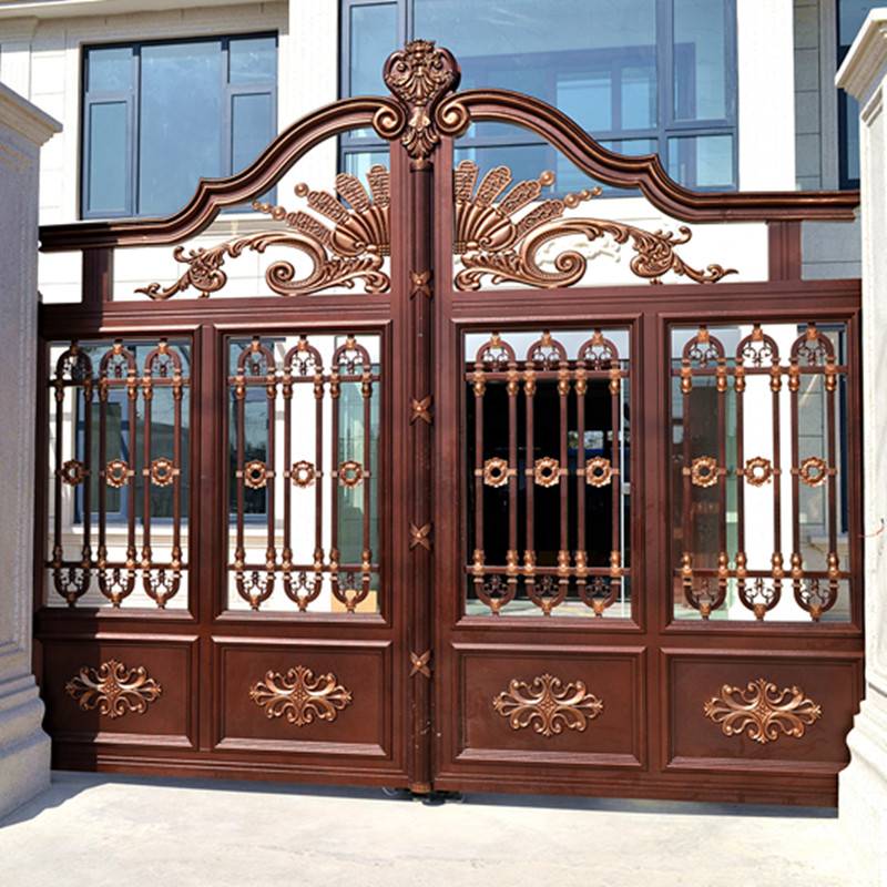 铝合金大门最新图片款式，变化、学习与自信的力量展现