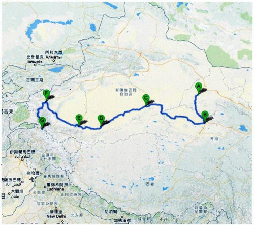 最新甘肃省交通地图详解,甘肃交通脉络一览无余