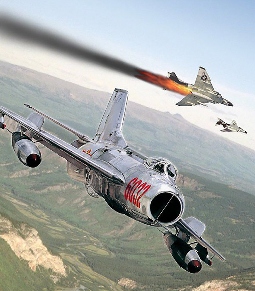 最新歼六翱翔蓝天，自信成就飞行梦想