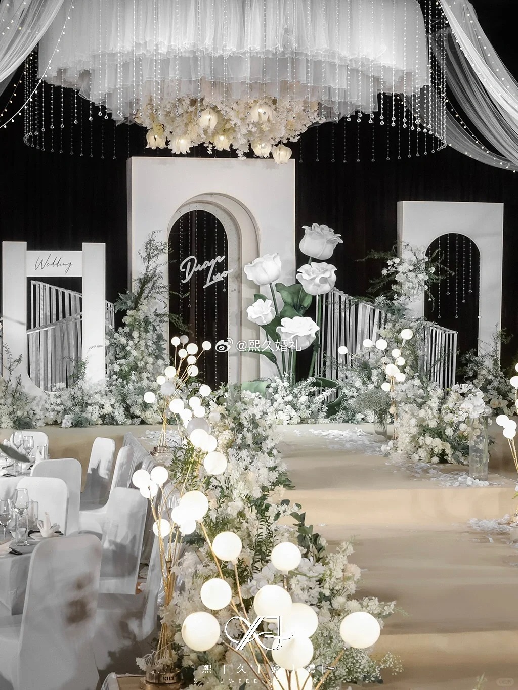 最新婚礼布置效果图详解,步骤指南与视觉盛宴展示