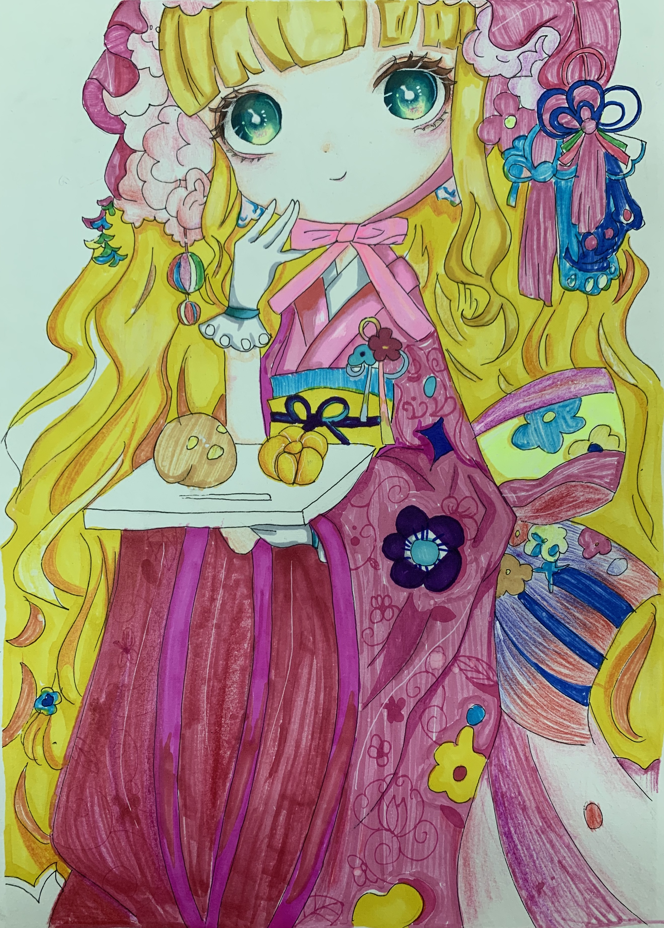 动漫人物作品，心灵与自然的奇妙旅程