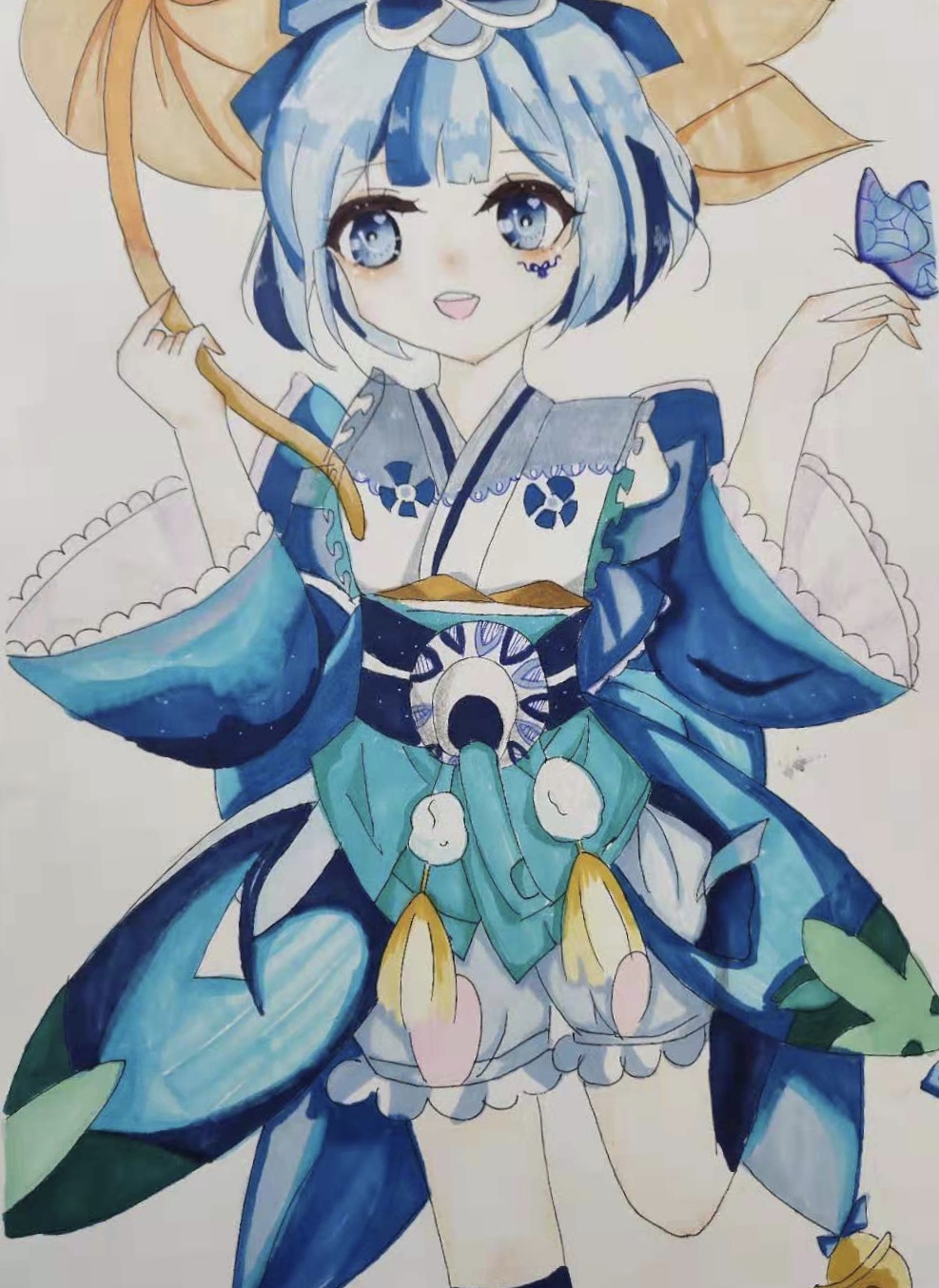 动漫人物作品,心灵与自然的奇妙旅程