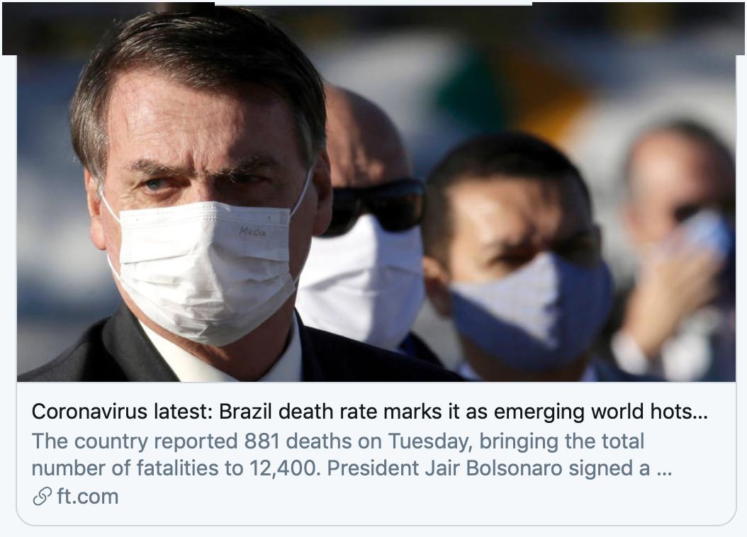 巴西最新疫情动态及其观点论述