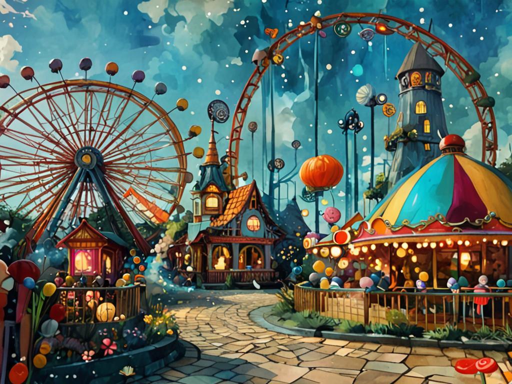 动漫游乐园，梦想启航之地