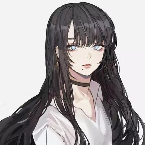 动漫女头像冷酷背后的力量，自信与成就感的蜕变之路