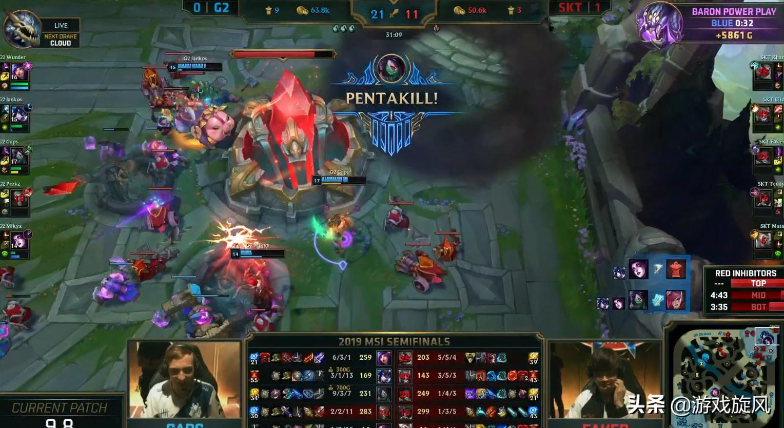 职业比赛德莱文五杀,科技巅峰掌控荣耀战场,一战封神!