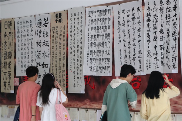 大学书法比赛,传统艺术的青春风采闪耀时代篇章